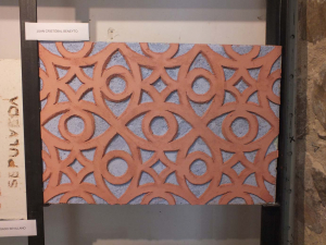 Muestra de esgrafiado Segoviano. Elaboración de todo tipo de trabajos con amplia gama de posibilidades.